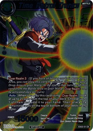 Time Patrol Trunks (Metallic Foil) (Event Pack 2018) (EX02-01) [Promotion Cards] | Tables and Towers