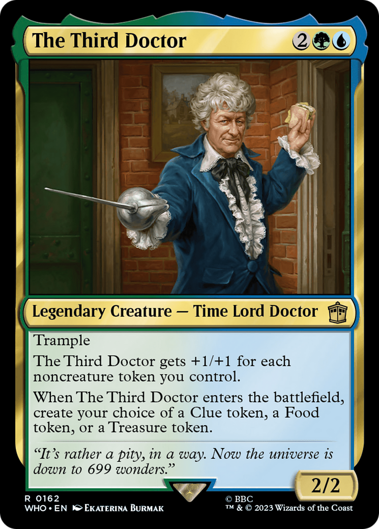 The Third Doctor [Doctor Who] | Tables and Towers