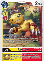 Agumon [BT12-034] [Across Time] | Tables and Towers