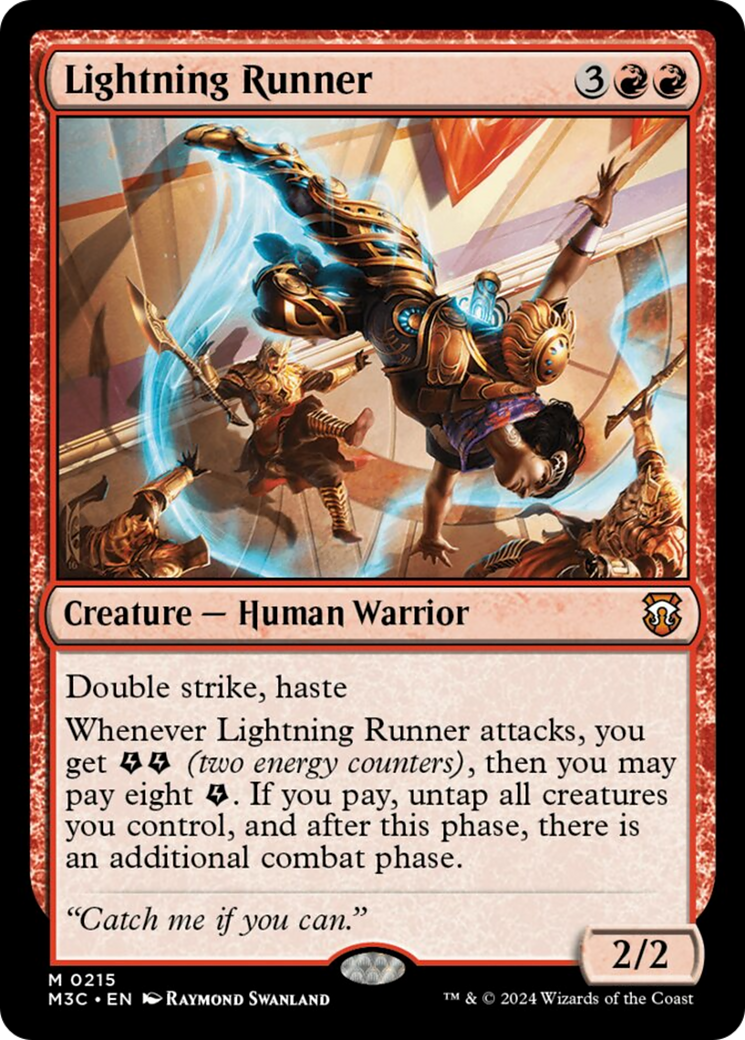 Lightning Runner [Modern Horizons 3 Commander] | Tables and Towers