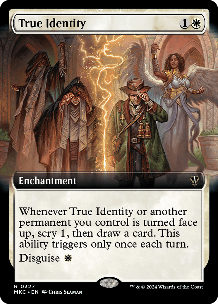 True Identity (Extended Art) [Murders at Karlov Manor Commander] | Tables and Towers