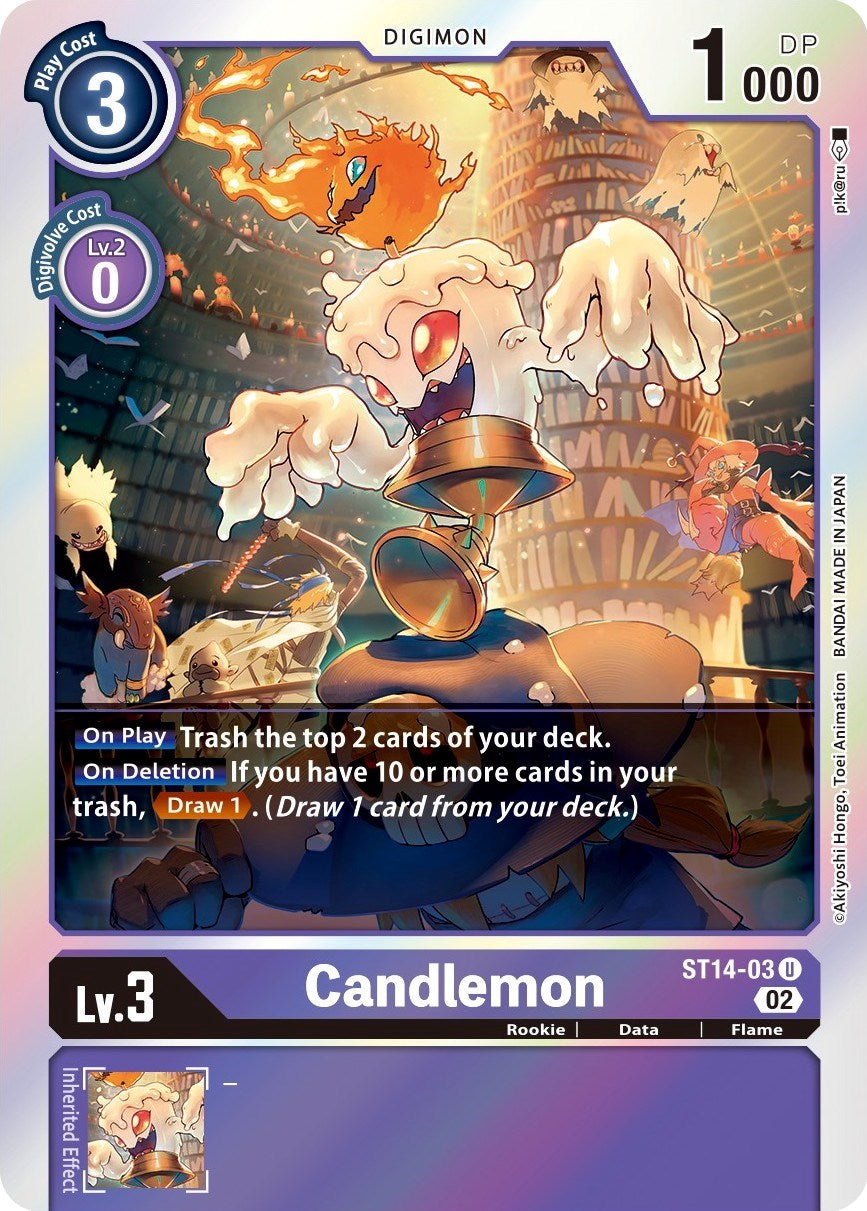 Candlemon [ST14-03] [Starter Deck: Beelzemon Advanced Deck Set] | Tables and Towers