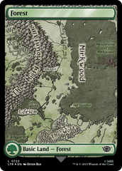 Forest (0722) (Surge Foil) [The Lord of the Rings: Tales of Middle-Earth] | Tables and Towers