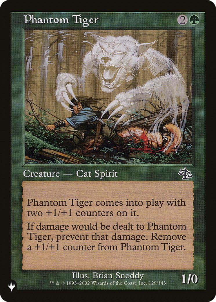 Phantom Tiger [The List Reprints] | Tables and Towers