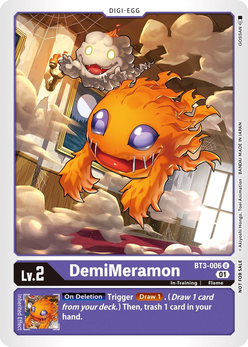 DemiMeramon [BT3-006] (Winner Pack New Awakening) [Release Special Booster Promos] | Tables and Towers