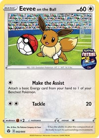 Eevee on the Ball (002/005) [Miscellaneous Cards] | Tables and Towers