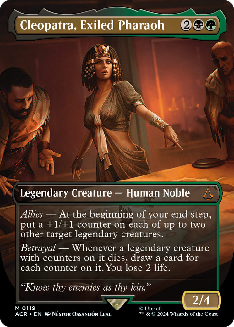 Cleopatra, Exiled Pharaoh (Borderless) [Assassin's Creed] | Tables and Towers