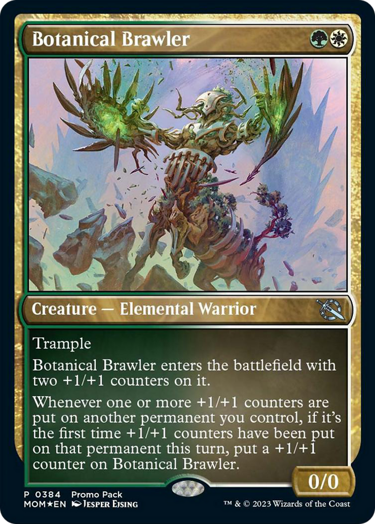 Botanical Brawler (Promo Pack) [March of the Machine Promos] | Tables and Towers