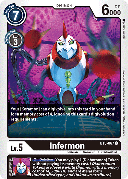 Infermon [BT5-067] [Battle of Omni] | Tables and Towers