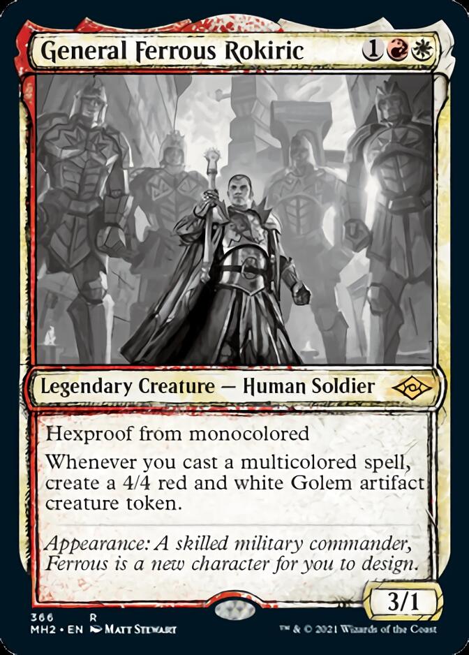 General Ferrous Rokiric (Sketch) [Modern Horizons 2] | Tables and Towers