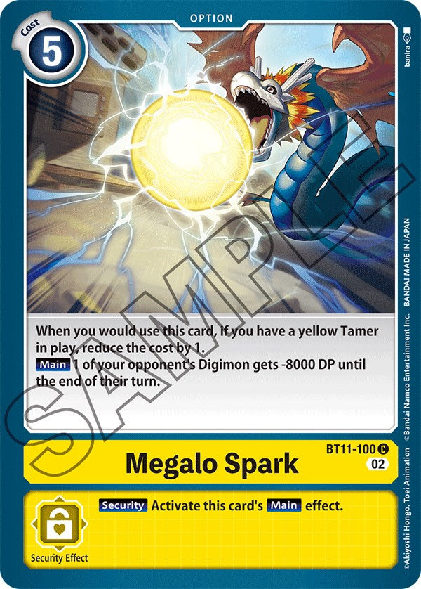 Megalo Spark [BT11-100] [Dimensional Phase] | Tables and Towers