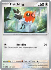 Fletchling (163/193) [Scarlet & Violet: Paldea Evolved] | Tables and Towers