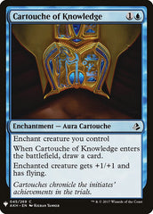 Cartouche of Knowledge [Mystery Booster] | Tables and Towers