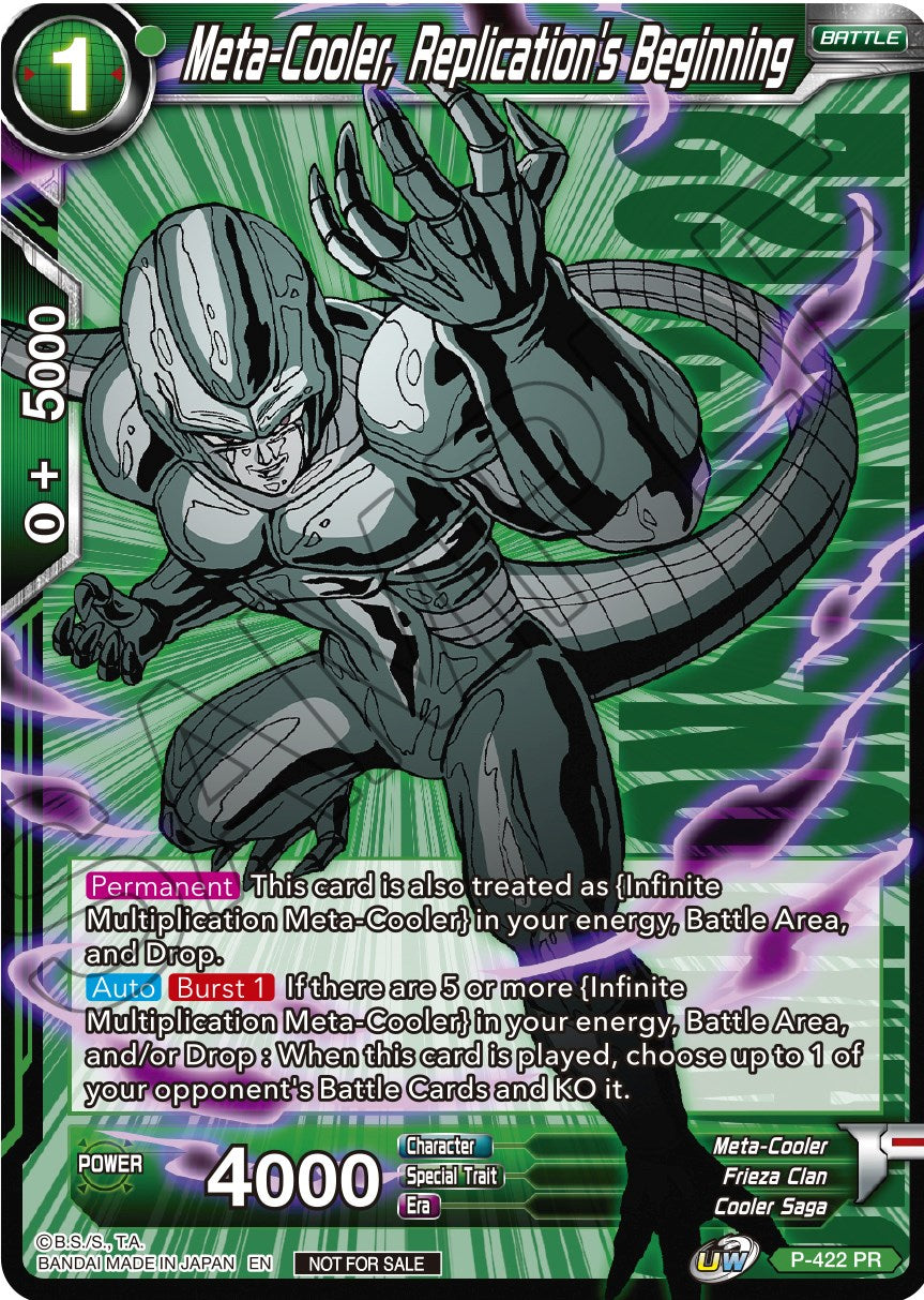 Meta-Cooler, Replication's Beginning (Championship Pack 2022 Vol.2) (P-422) [Promotion Cards] | Tables and Towers