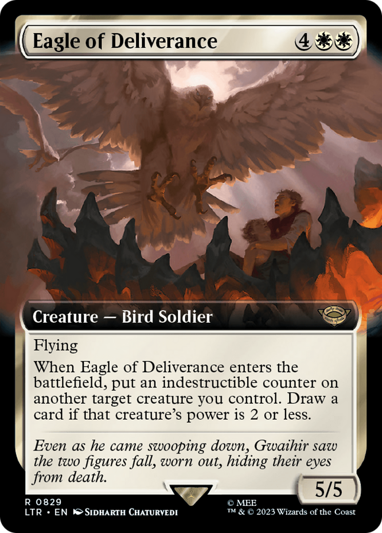 Eagle of Deliverance (Extended Art) [The Lord of the Rings: Tales of Middle-Earth] | Tables and Towers