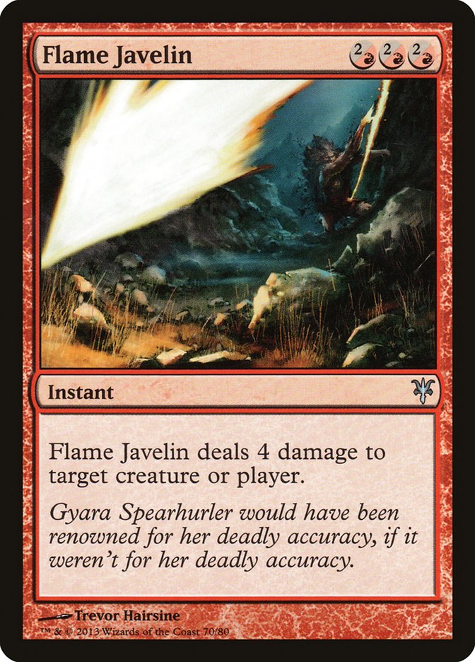 Flame Javelin [Duel Decks: Sorin vs. Tibalt] | Tables and Towers