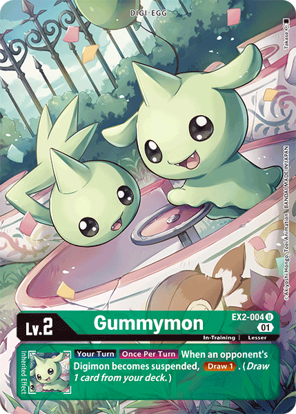 Gummymon [EX2-004] (Alternate Art) [Digital Hazard] | Tables and Towers