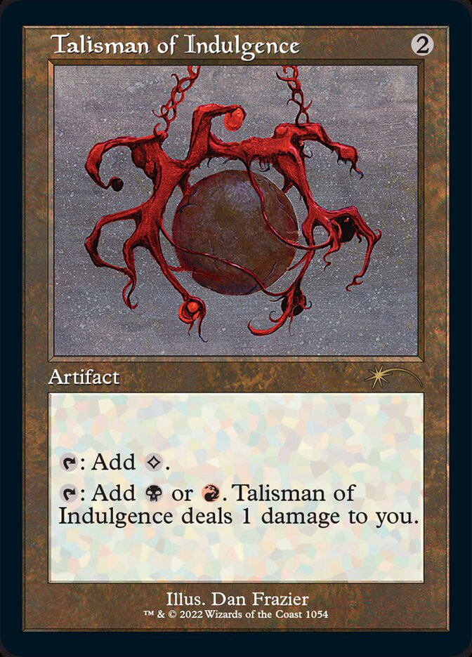 Talisman of Indulgence (Foil Etched) [Secret Lair Drop Series] | Tables and Towers