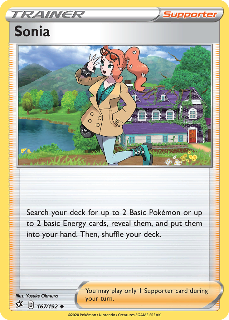 Sonia (167/192) [Sword & Shield: Rebel Clash] | Tables and Towers