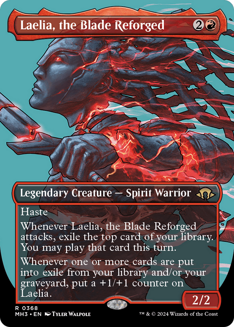 Laelia, the Blade Reforged (Borderless) [Modern Horizons 3] | Tables and Towers