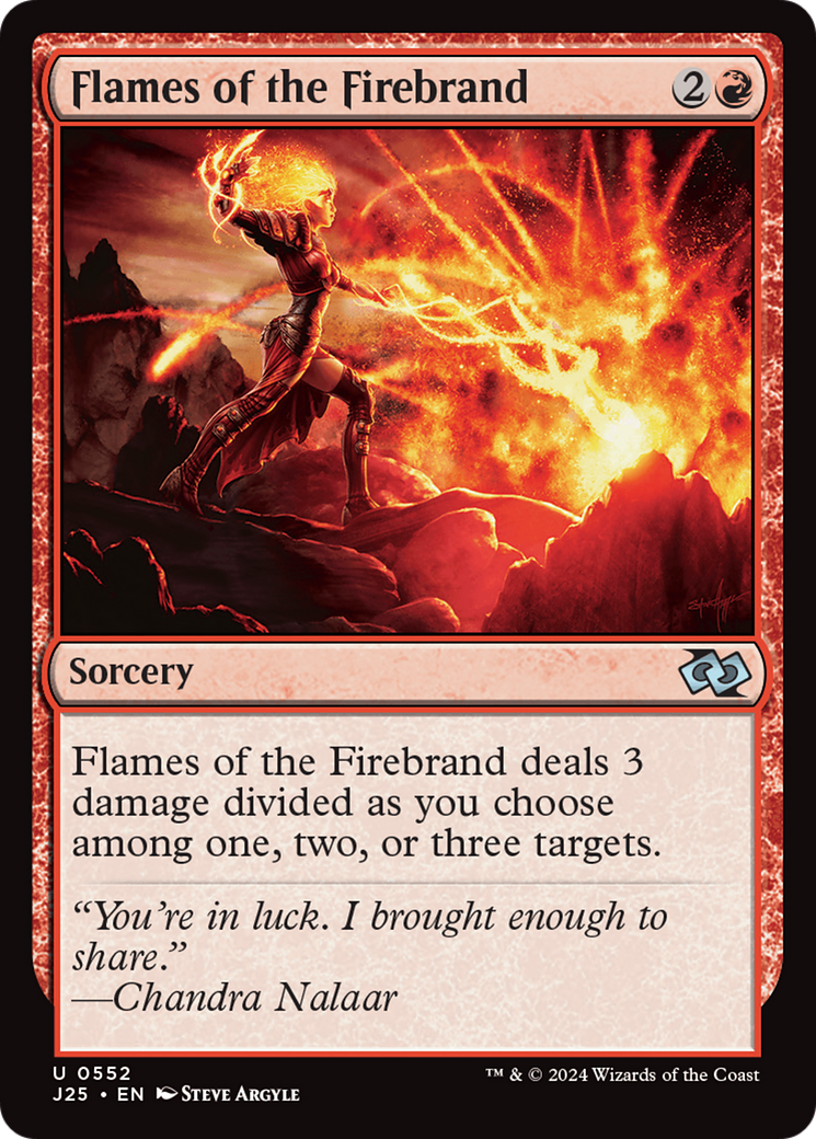 Flames of the Firebrand [Foundations Jumpstart] | Tables and Towers