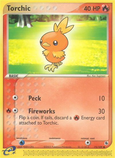 Torchic (73/109) [EX: Ruby & Sapphire] | Tables and Towers