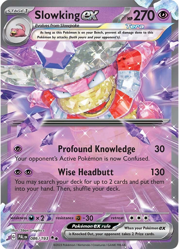 Slowking ex (086/193) [Scarlet & Violet: Paldea Evolved] | Tables and Towers