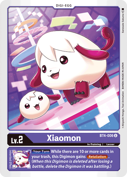 Xiaomon [BT4-006] [Great Legend] | Tables and Towers