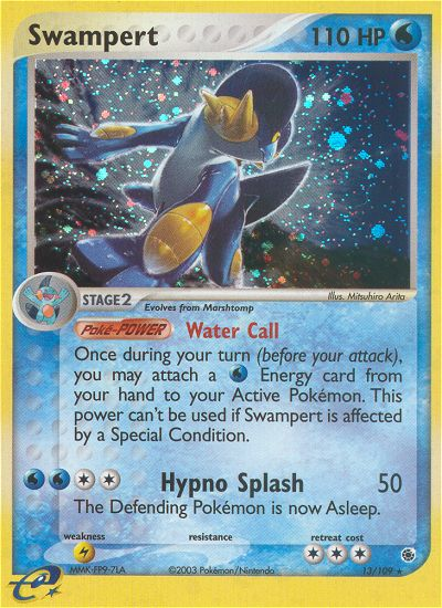 Swampert (13/109) [EX: Ruby & Sapphire] | Tables and Towers