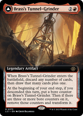 Brass's Tunnel-Grinder // Tecutlan, The Searing Rift (Extended Art) [The Lost Caverns of Ixalan] | Tables and Towers