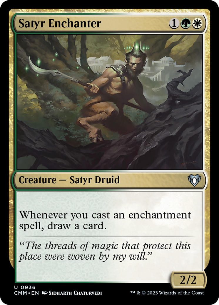 Satyr Enchanter [Commander Masters] | Tables and Towers