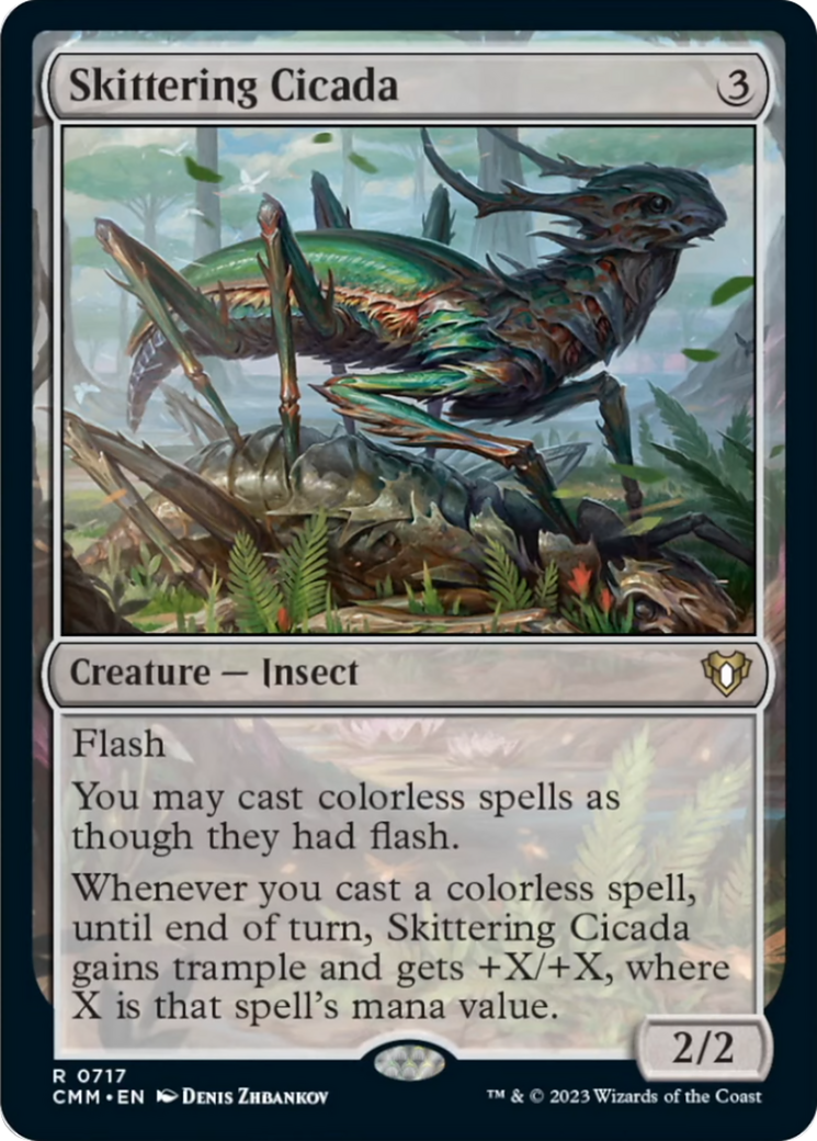 Skittering Cicada [Commander Masters] | Tables and Towers