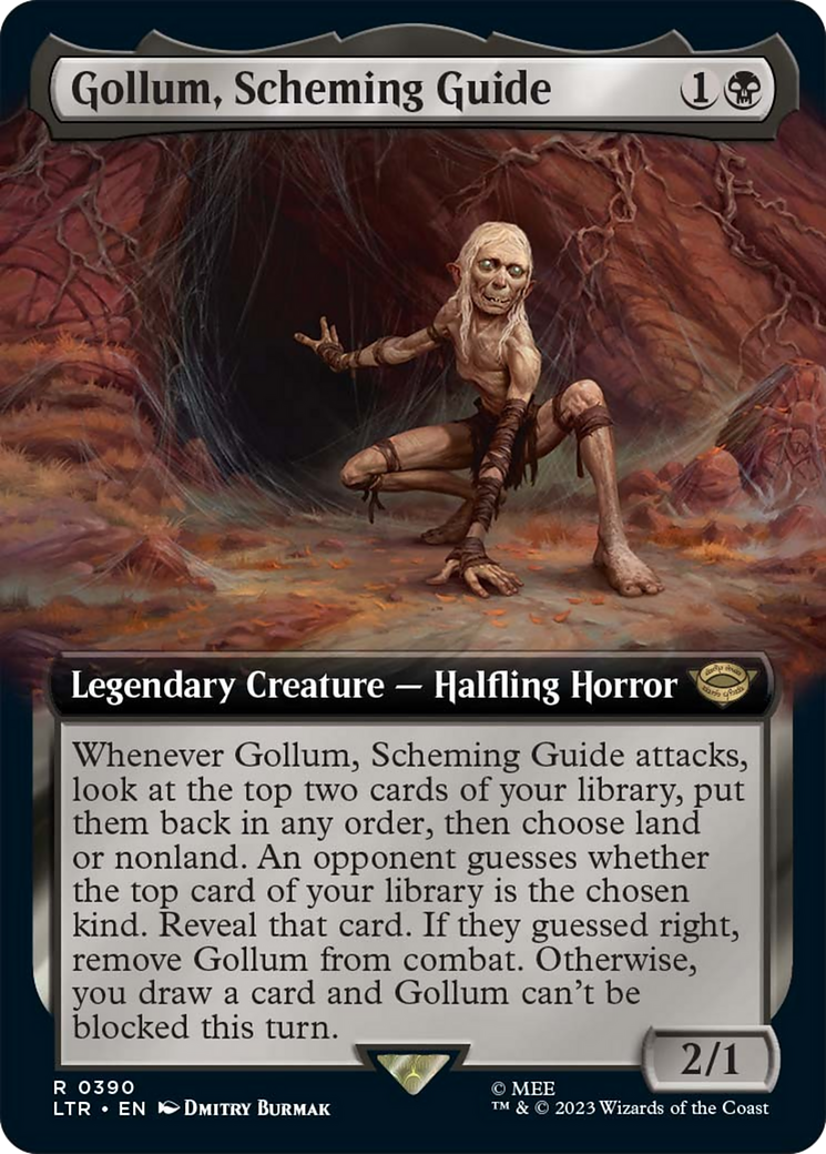 Gollum, Scheming Guide (Extended Art) [The Lord of the Rings: Tales of Middle-Earth] | Tables and Towers