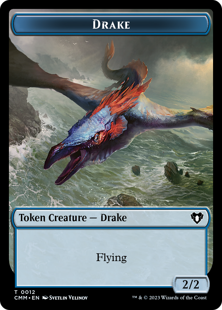 Eldrazi Scion // Drake Double-Sided Token [Commander Masters Tokens] | Tables and Towers