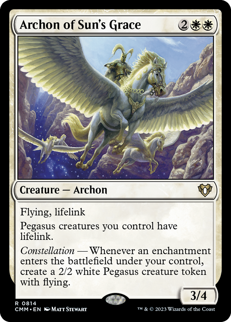 Archon of Sun's Grace [Commander Masters] | Tables and Towers