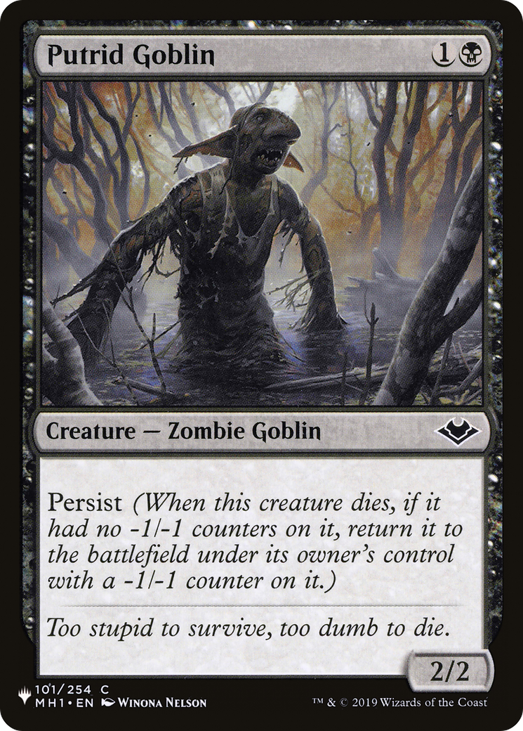 Putrid Goblin [The List Reprints] | Tables and Towers