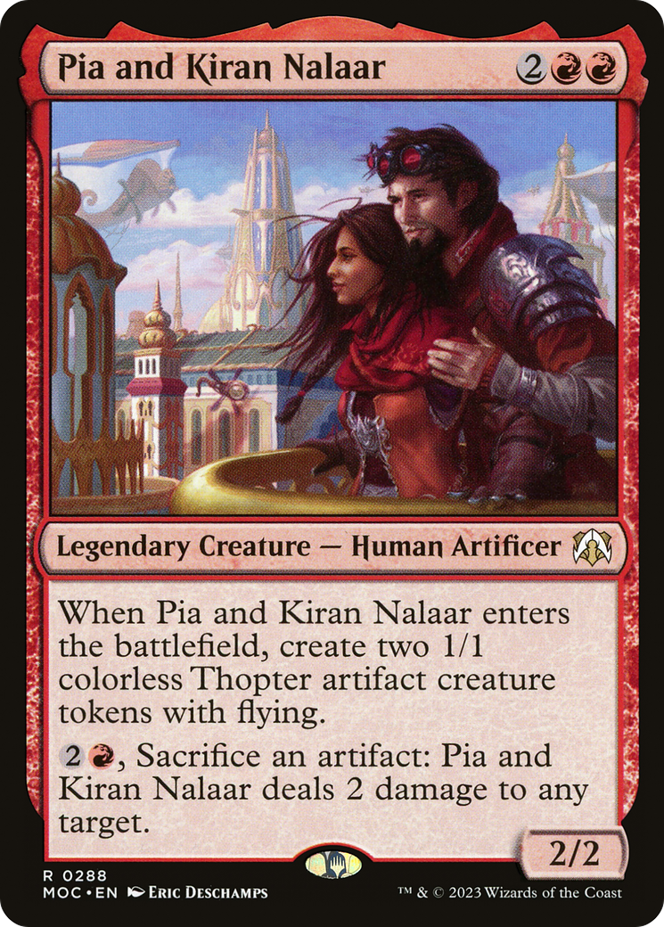 Pia and Kiran Nalaar [March of the Machine Commander] | Tables and Towers