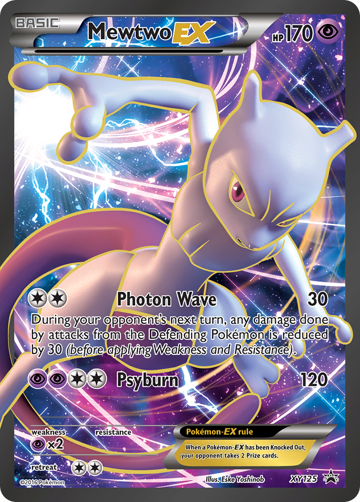 Mewtwo EX (XY125) [XY: Black Star Promos] | Tables and Towers