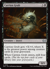 Carrion Grub [Duskmourn: House of Horror Commander] | Tables and Towers