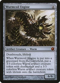 Wurmcoil Engine (Scars of Mirrodin) [Oversize Cards] | Tables and Towers