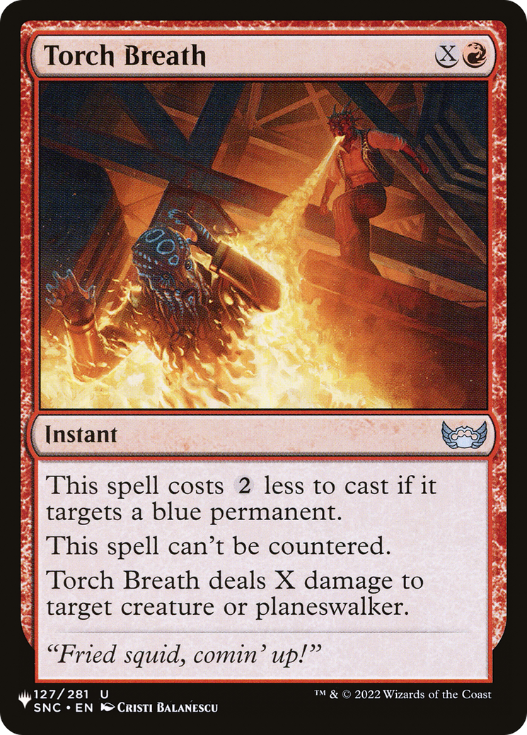 Torch Breath [The List Reprints] | Tables and Towers