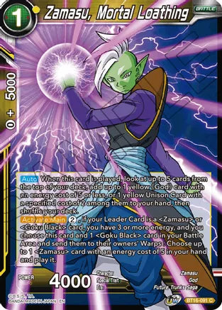 Zamasu, Mortal Loathing (BT16-091) [Realm of the Gods] | Tables and Towers