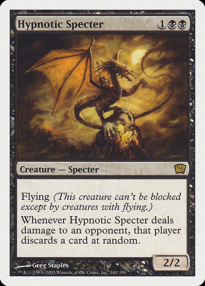 Hypnotic Specter (9th Edition) (Oversized) [Oversize Cards] | Tables and Towers