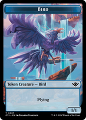 Bird // Plot Double-Sided Token [Outlaws of Thunder Junction Tokens] | Tables and Towers