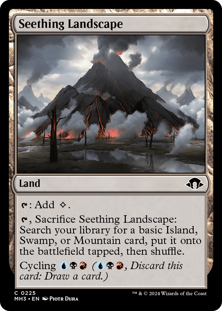 Seething Landscape [Modern Horizons 3] | Tables and Towers