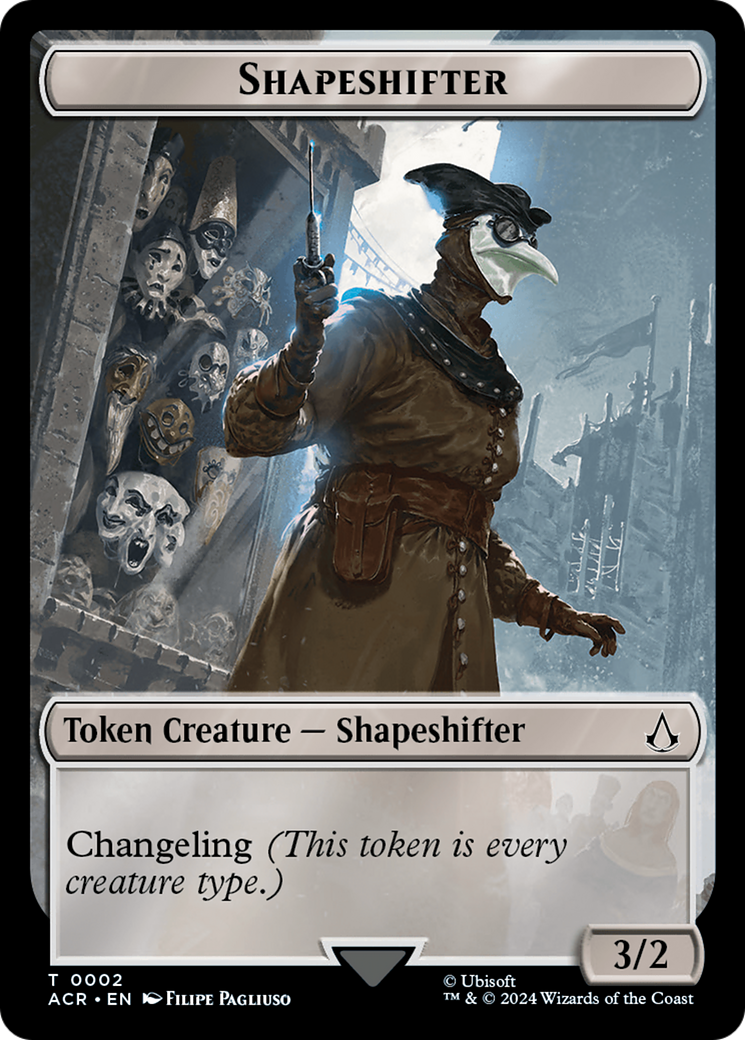 Shapeshifter Token [Assassin's Creed Tokens] | Tables and Towers