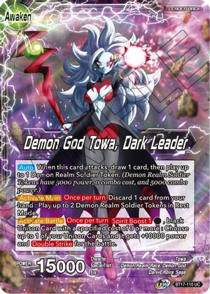 Towa // Demon God Towa, Dark Leader (BT17-110) [Ultimate Squad] | Tables and Towers