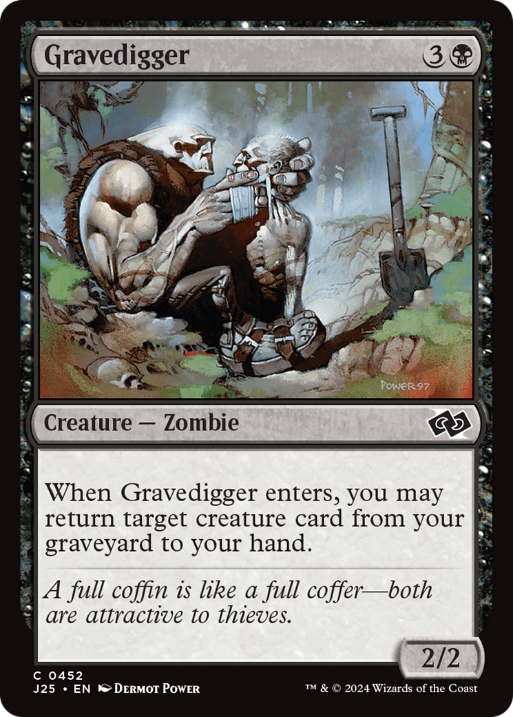 Gravedigger [Foundations Jumpstart] | Tables and Towers