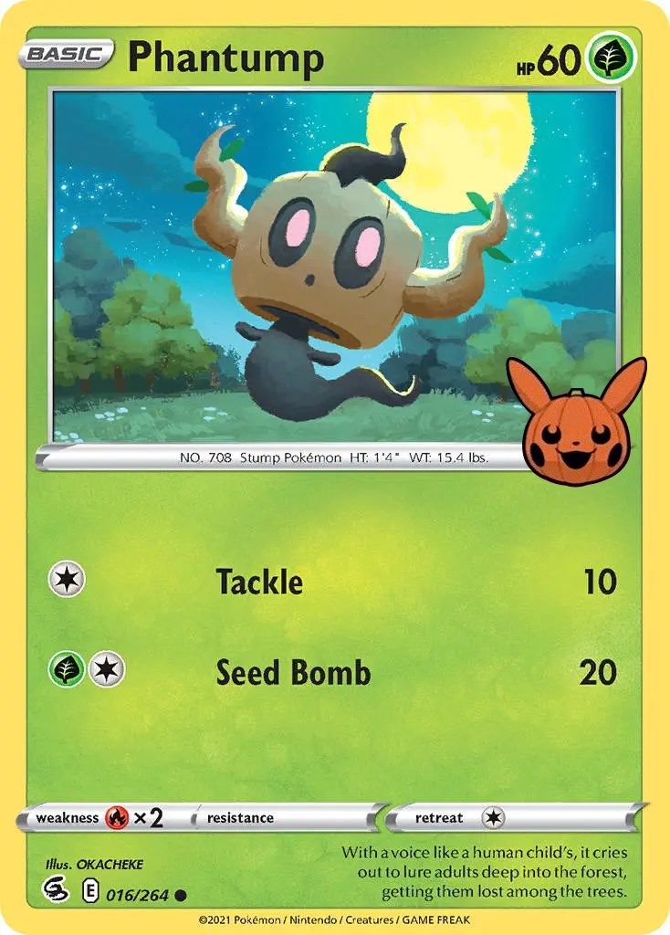 Phantump (016/264) [Trick or Trade] | Tables and Towers