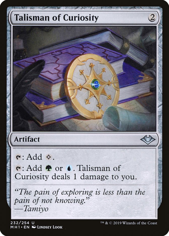 Talisman of Curiosity [Modern Horizons] | Tables and Towers